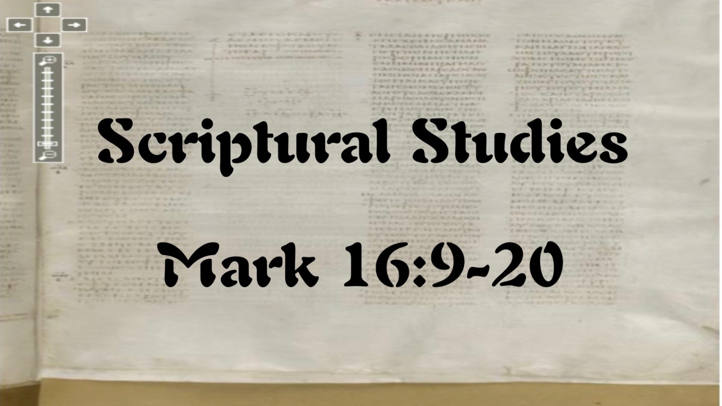 Mark 16:9‑20 — A Case Study in the Transmission of Scripture – Mathetes ...